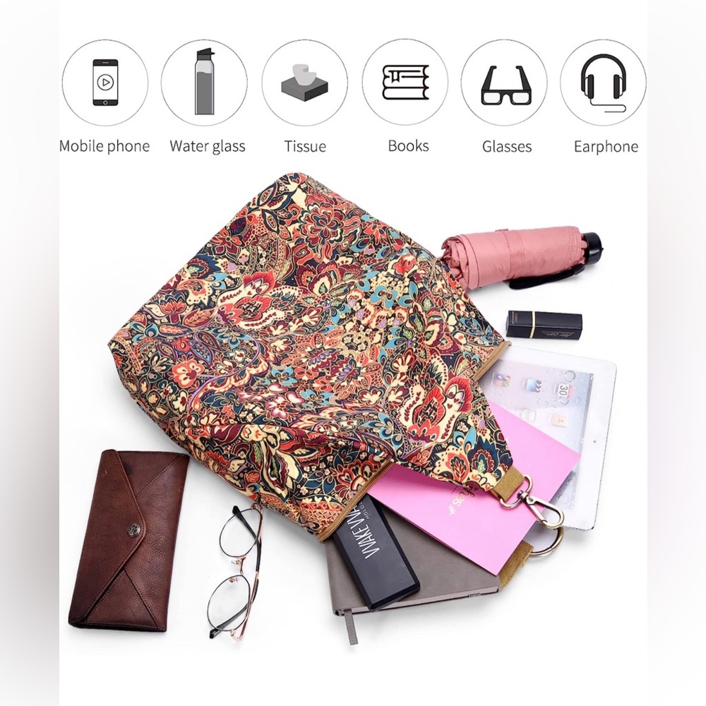 Bohemian Backpack Purse - Picture 5 of 12